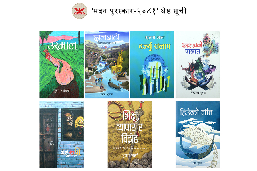 तीर्थ गुरुङको ‘हिउँको गीत’ उपन्यास मदन पुरस्कार २०८१ को उत्कृष्ट सूचीमा