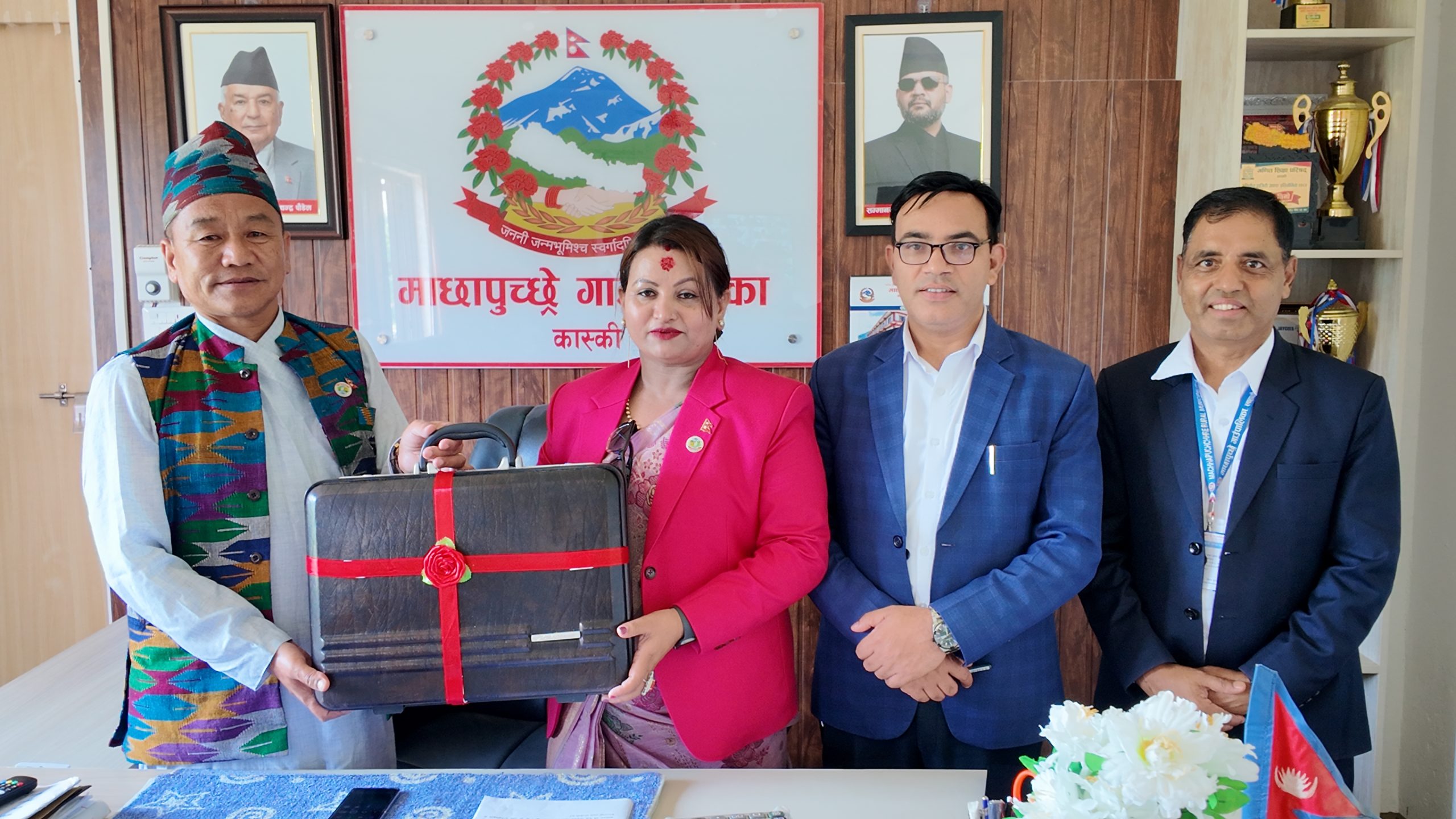 माछापुच्छ्रे गाउँपालिकाको १९ गाउँसभा अधिवेशन सम्पन्न